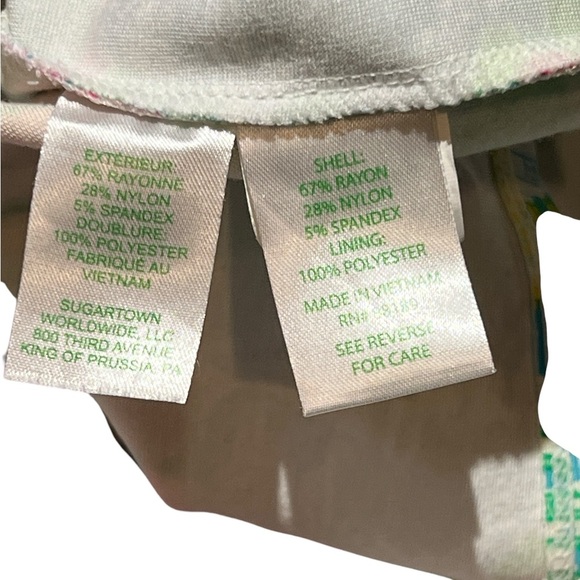 Lilly Pulitzer Colorful Patchwork Romper - Picture 5 of 7